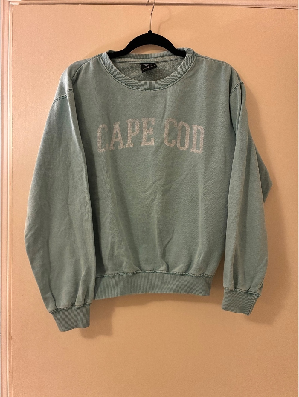 Cape Cod Graphic Crewneck Sweatshirt - Seafoam / Sage Green